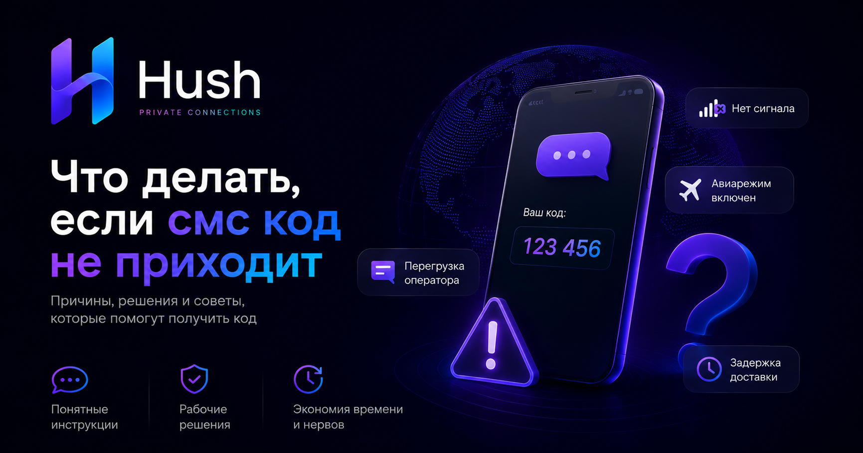 Не приходит SMS-код на виртуальный номер: что проверить